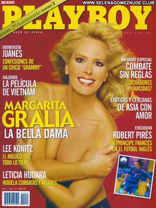 Playboy Magazine Mexico Margarita Gralia Babe Posing Hot Beautiful
