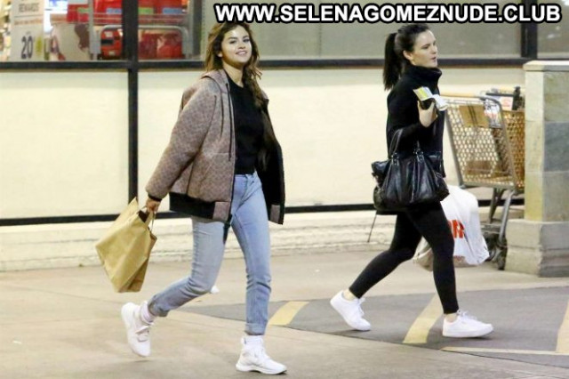 Selena Gomez Los Angeles Celebrity Babe Beautiful Posing Hot